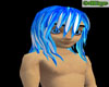 Cool blue Kairi hair