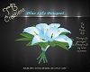 [TB] Blue Lily Bouquet