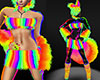*Sexy Furry Rainb Outfit