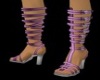 Light purple tall sandal