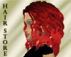 HS Goth Red Curly