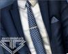 BB. Royal Blue Tie Suit