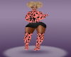 Peche cheetah top