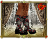 [T]Gothic Skull Boots