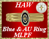 Blue and Gold Ring MLPF