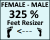 Feet Scaler 325%