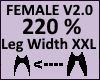 Leg Scaler 220% XXL V2.0