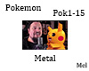 Pokemon Metal pok1-15