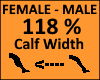 Calf Scaler 118%