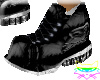 # Black puffy shoes
