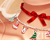 Christmas Necklace Red