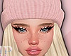 Winter Pink Hat Blond