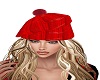 red wool hat