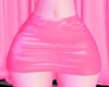 Latex Skirt - Pink