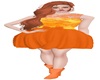 MY Orange Lace Dress