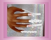 LEA long withe nails