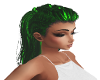 Green dub hair