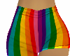 (V) Rainbow shorts