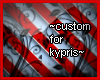 kypris's crimson outfit