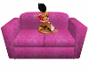 Pink Couple Couch 
