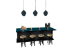Teal Dragon Bar
