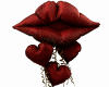 Lips&Heart Balloons DRV