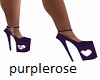 dusty shoes purple