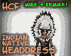 HCF Indian Native Headdr