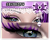 *S Purple Eyelashes