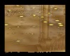 Animated lights gold rug