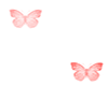 Sparkle Butterflys Peach