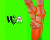 (W)Neon Orange Heels!