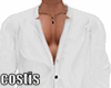 white shirt Half Tucked