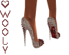 Spiked pumps hot spice