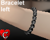 PearlsBlack Bracelet (L)