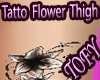 Tatto  Flower  Thigh