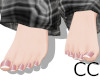 C.C Male Natural Feet