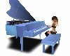 Blue Rose Piano/Radio