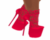 Platforms red lace