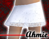 Lace Miniskirt - White