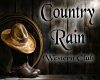 County Rain room sign