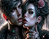 MF Cutout Couple Ghotic