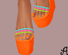 A| Summer Sandals Orange