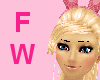 [FW] pink bunny ears