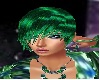 Emerald hair for hat