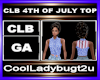 CLB 4TH OF JULY TOP