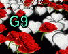 LOVE, HEART, ROSE- G9