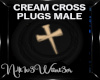 !NW CREAM CROSS PLUG M