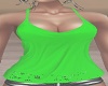 green  spagehetti top