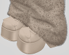 Fur Beige Boots